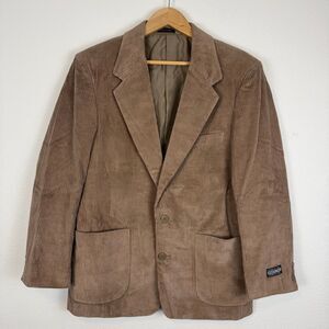 Members Only Tan Men’s Corduroy Cotton Jacket Size 40R